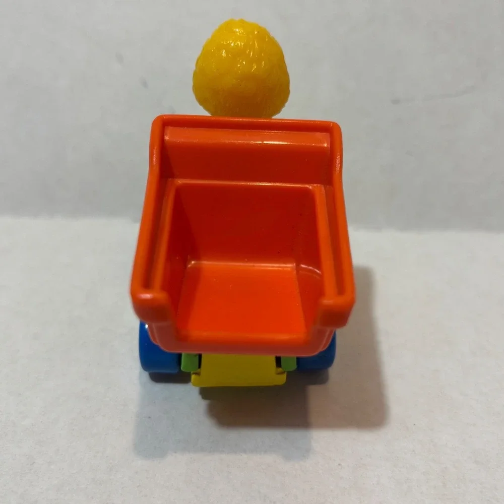 Vintage Playskool Toy Multi Color Vintage 1982 Big Bird Builders Dump Truck
